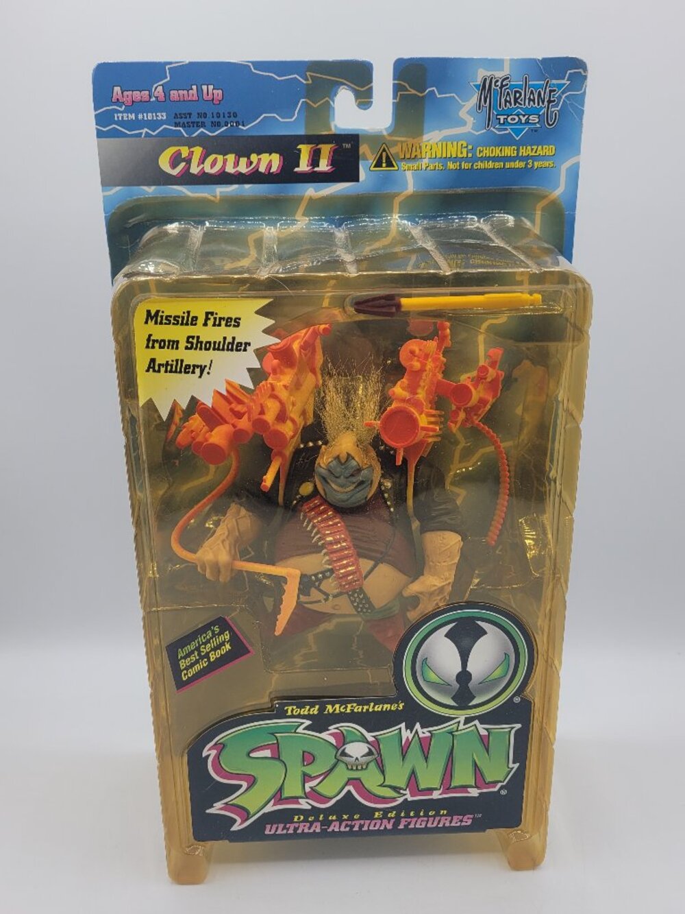 1996 McFarlane Toys Spawn Deluxe Edition Series 4 Clown II Ultra Action Figure